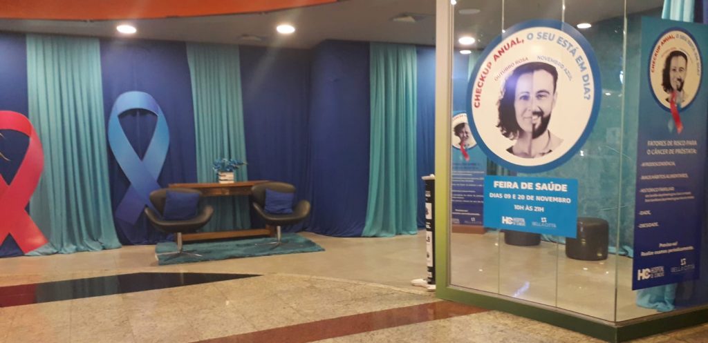Hospital de Clínicas e Bella Città Shopping promovem ações sobre cuidados com a saúde do homem