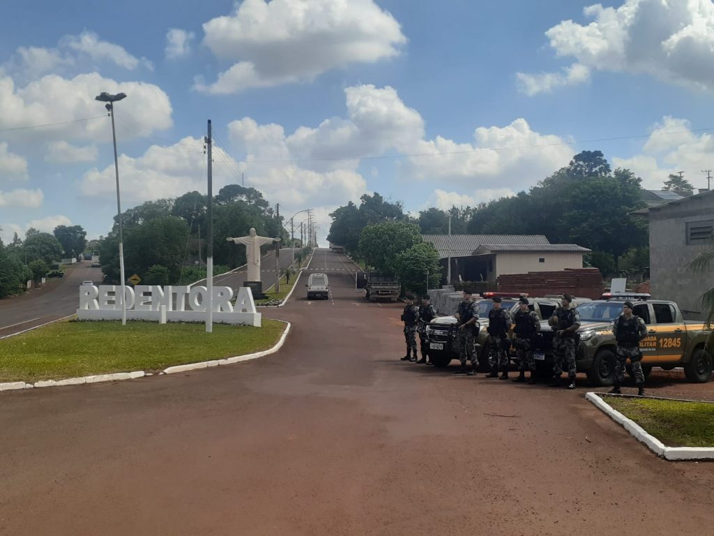 3º BPChoque realiza operação em Tenente Portela