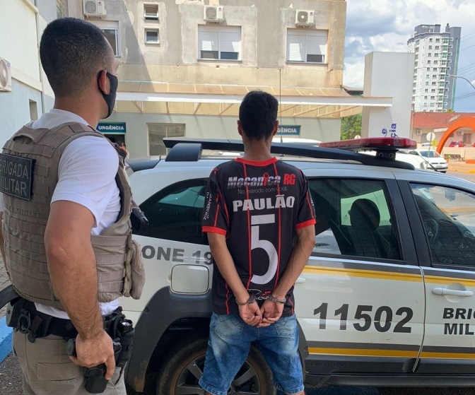 PC e BM prendem homem que matou comerciante em Tapejara
