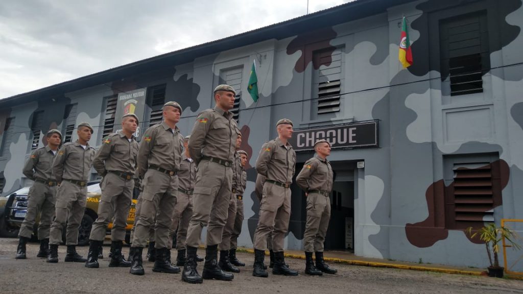 3º Batalhão de Polícia de Choque recebe reforço de novos policiais militares