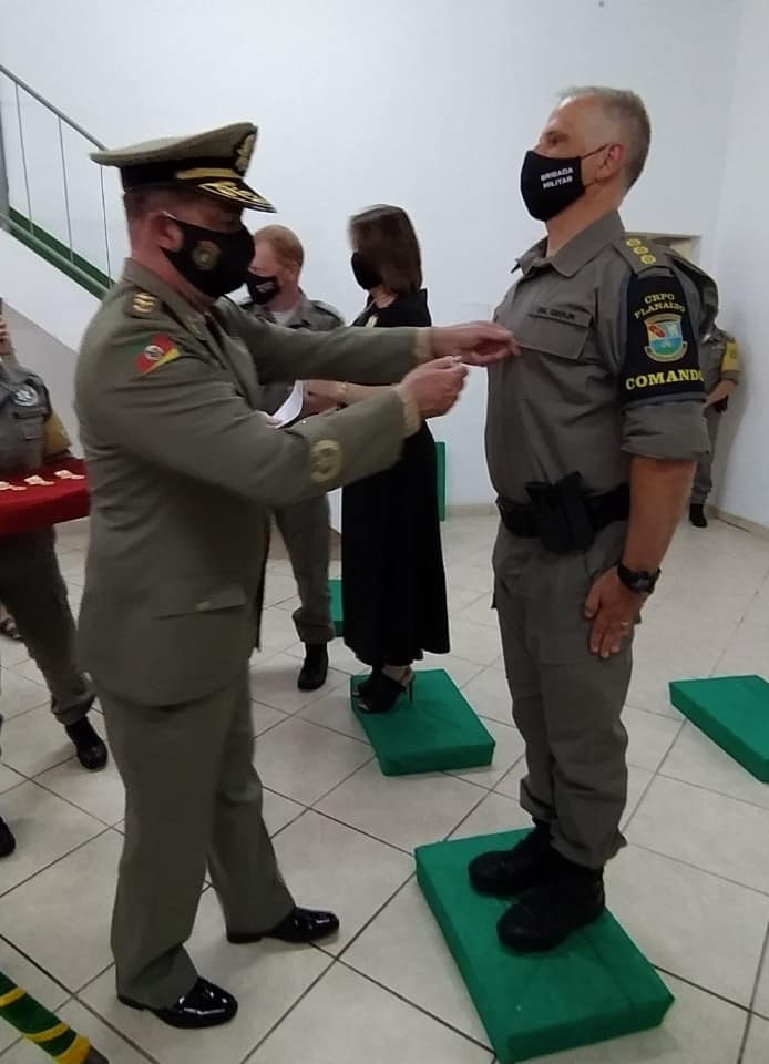 1° BRBM realiza solenidade alusiva ao seu 17º aniversário em Passo Fundo