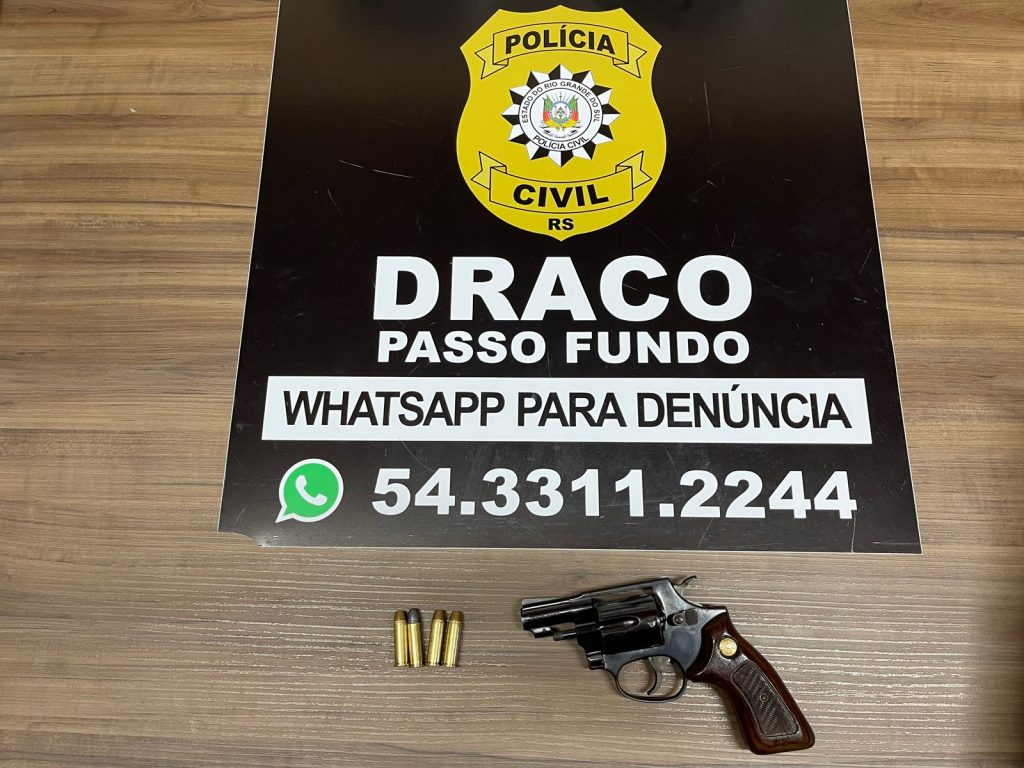 Polícia Civil prende homem por porte ilegal de arma de fogo na Santa Marta