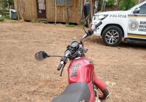 BM localiza motocicleta furtada na ocupação Planaltina
