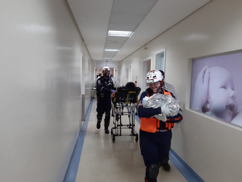 Samu realiza parte em residência na Santa Marta em Passo Fundo