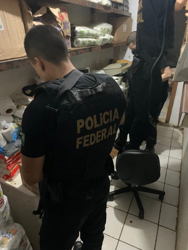 Polícia Federal deflagra "Operação Calibre" na reserva do carreteiro em Aguá Santa
