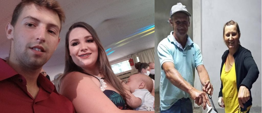 Identificada família que morreu após grave colisão frontal em Centenário
