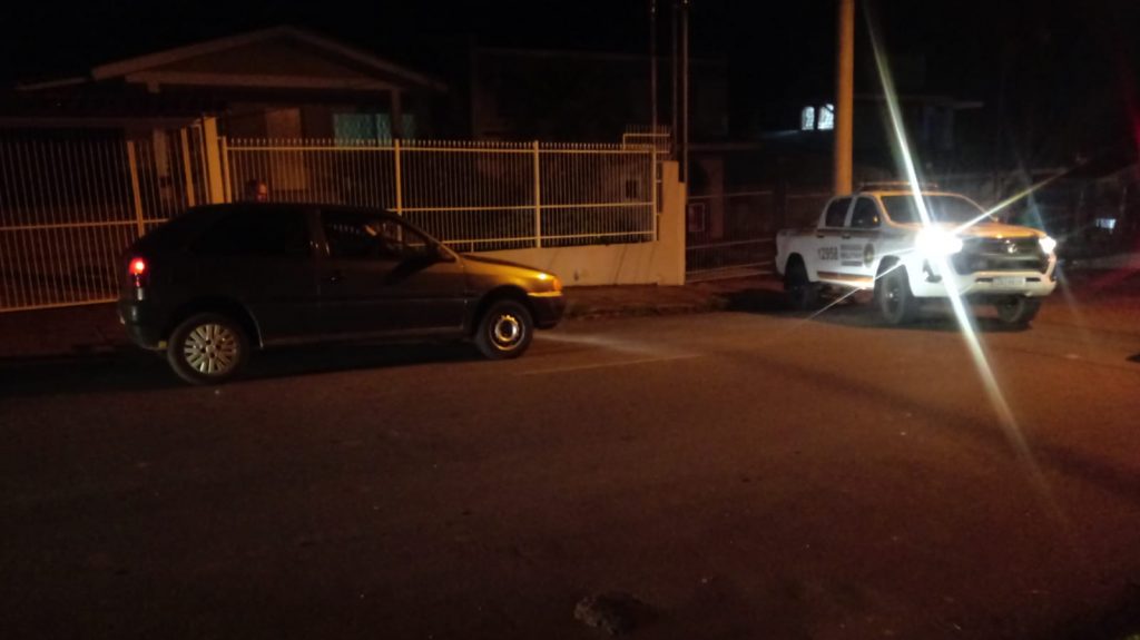 3°RPMon realiza apreensão de adolescente por receptação de veículo em Passo Fundo