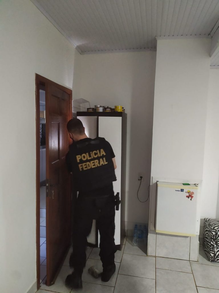 Polícia Federal deflagra "Operação Calibre" na reserva do carreteiro em Aguá Santa