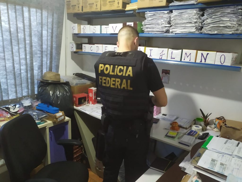 Polícia Federal deflagra "Operação Calibre" na reserva do carreteiro em Aguá Santa