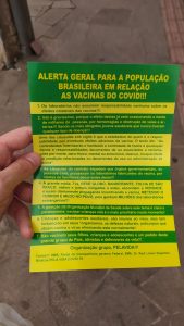 Panfletos contra vacinação podem ser investigados criminalmente, avalia Conselheiro da OAB- Passo Fundo