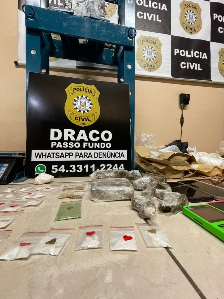 Draco realiza operação "prensa de flor" em Passo Fundo