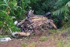 Grave acidente deixa dois mortos na BR-153, entre Erechim e Três Arroios