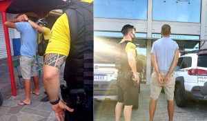 Bike Patrulha prende indivíduo com mandado de prisão no Centro de PF