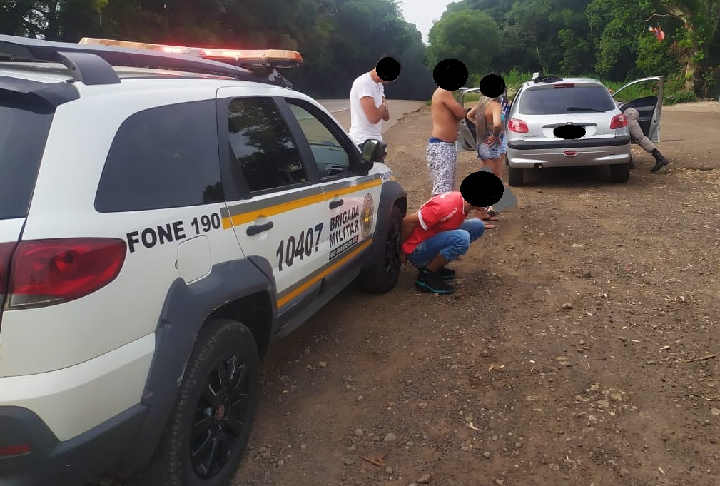 BM de Ernestina prende homem por tráfico de drogas e descumprimento de prisão domiciliar