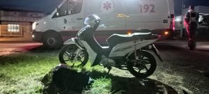 Colisão entre moto e caminhão é registrada na ERS-324 em Passo Fundo