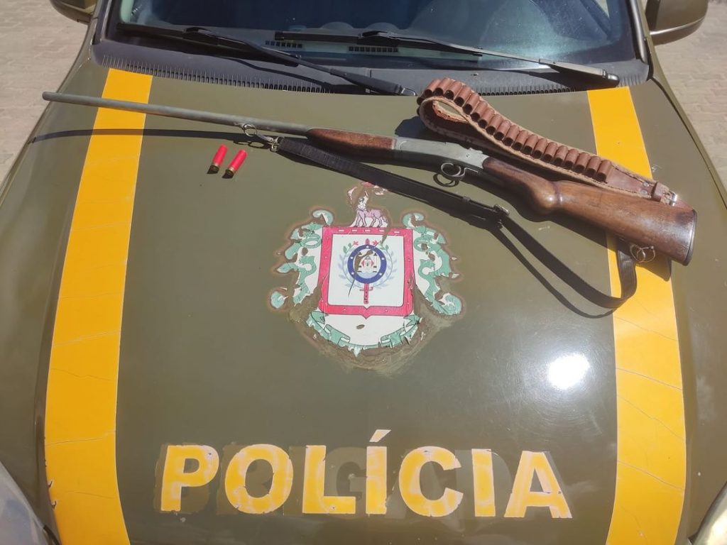 3° RPMon prende homem por posse ilegal de arma de fogo em Pontão