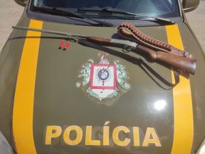 3° RPMon prende homem por posse ilegal de arma de fogo em Pontão