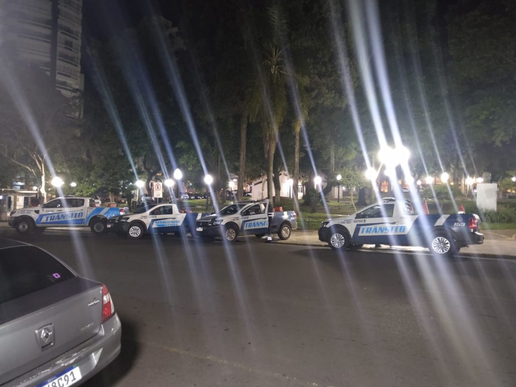 Guarda de Trânsito e BM recolhem 11 CNHs durante fiscalização em Passo Fundo