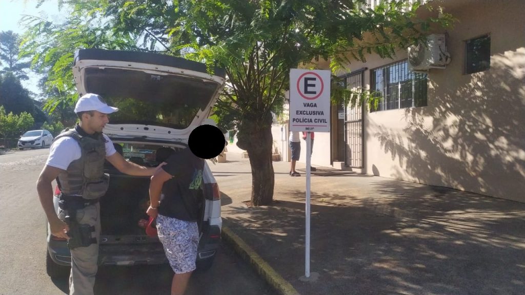 BM de Ernestina prende homem por tráfico de drogas e descumprimento de prisão domiciliar