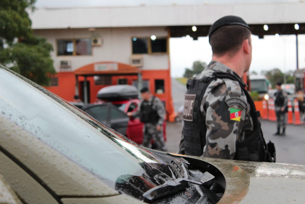 3° Batalhão de Polícia de Choque realiza ação preventiva na semifinal do Campeonato Gaúcho