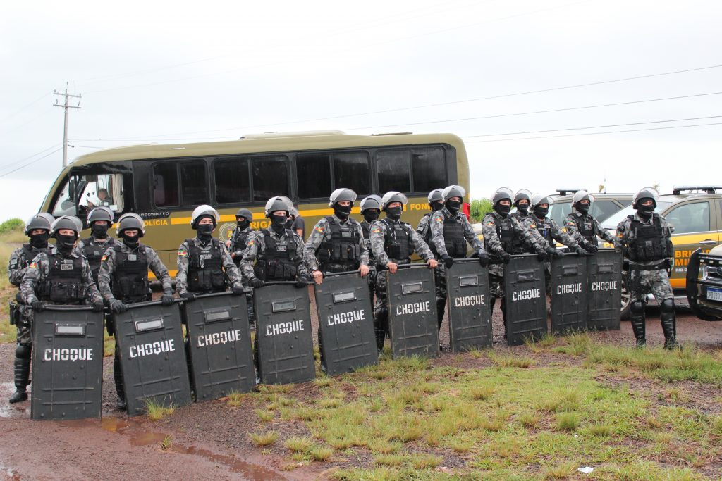 3° Batalhão de Polícia de Choque realiza ação preventiva na semifinal do Campeonato Gaúcho