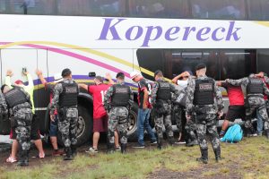 3° Batalhão de Polícia de Choque realiza ação preventiva na semifinal do Campeonato Gaúcho