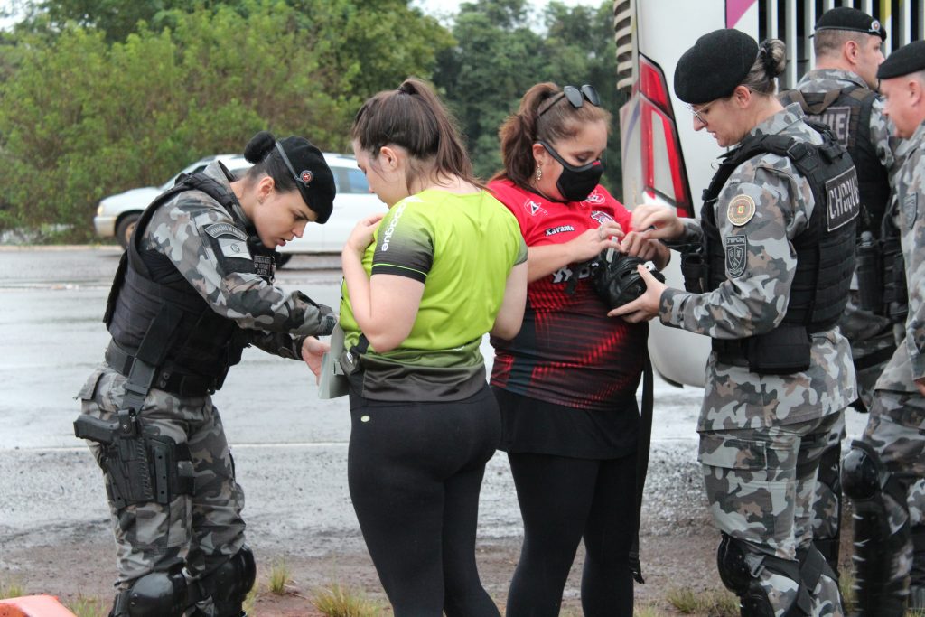 3° Batalhão de Polícia de Choque realiza ação preventiva na semifinal do Campeonato Gaúcho