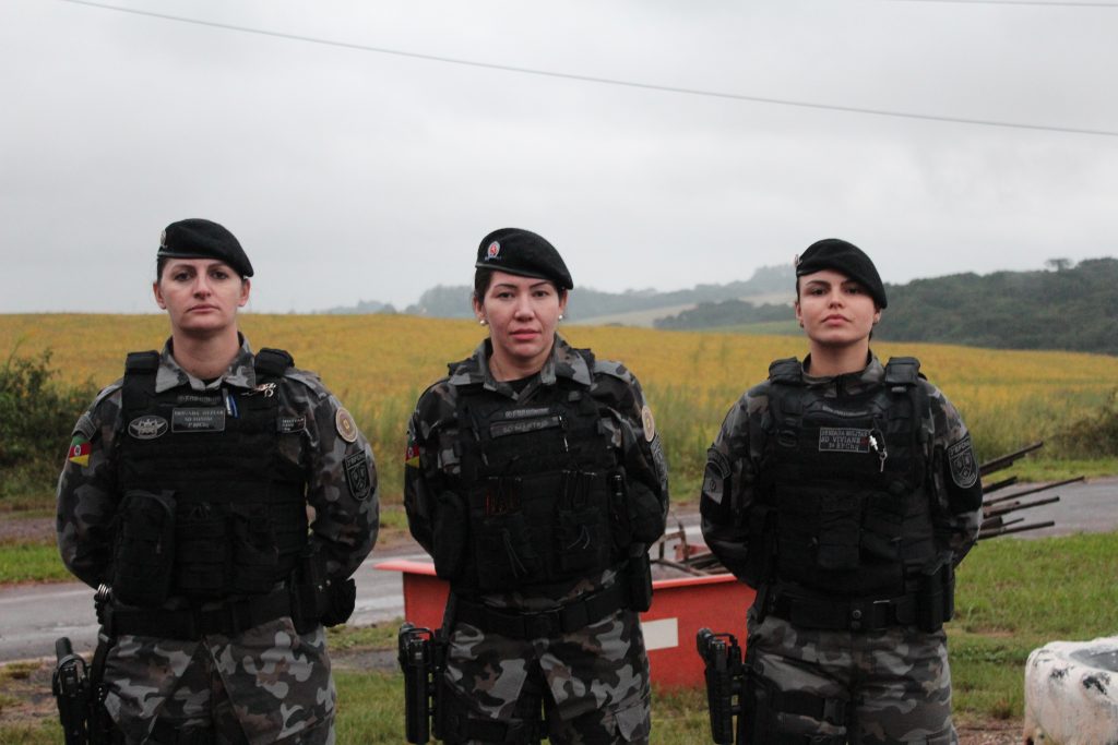 3° Batalhão de Polícia de Choque realiza ação preventiva na semifinal do Campeonato Gaúcho