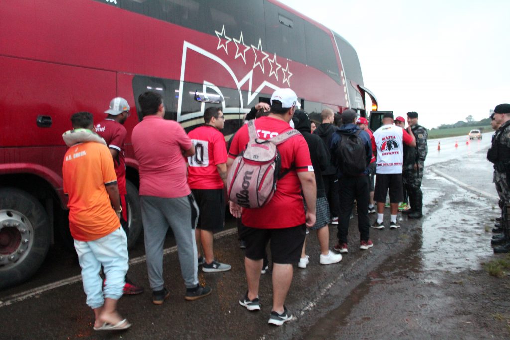 3° Batalhão de Polícia de Choque realiza ação preventiva na semifinal do Campeonato Gaúcho