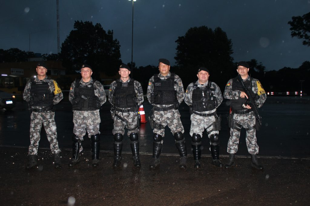3° Batalhão de Polícia de Choque realiza ação preventiva na semifinal do Campeonato Gaúcho