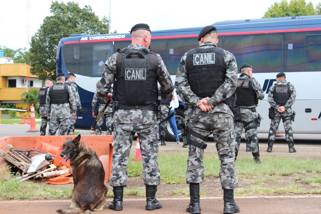 3° BPCHOQUE REALIZA AÇÕES PREVENTIVAS PARA GARANTIR A SEGURANÇA DE TORCEDORES NA FINAL DO CAMPEONATO GAÚCHO 2022