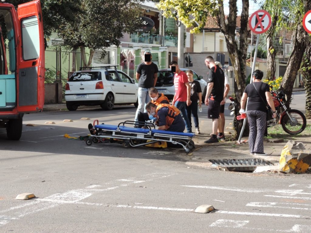 Invasão de preferencial resulta em motogirl ferida na vila vergueiro