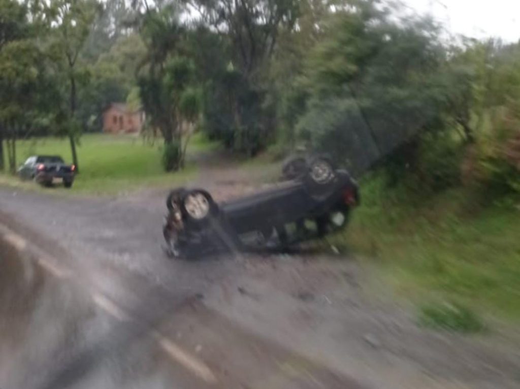 ERS 324 registra dois acidentes entre Passo Fundo e Marau