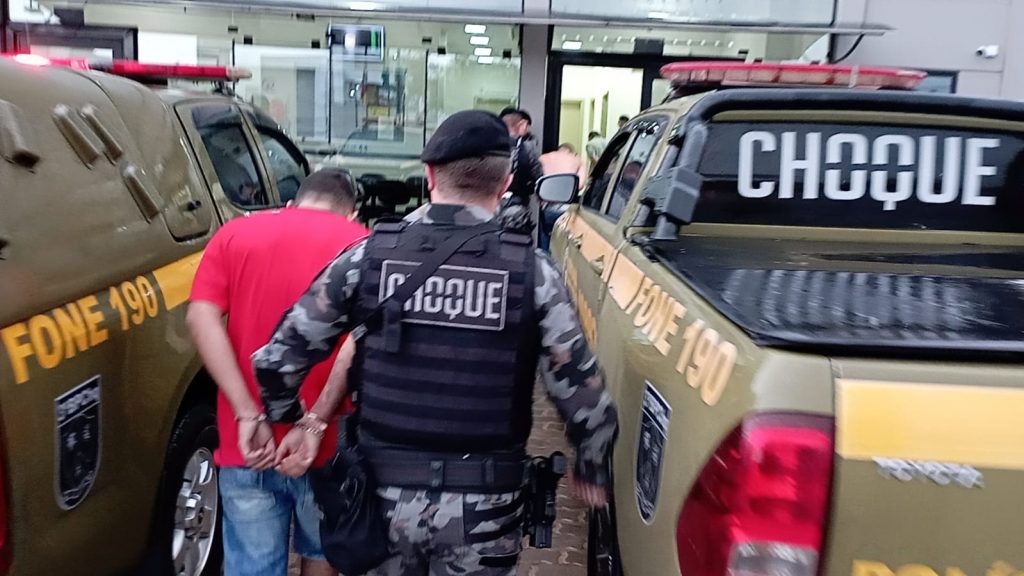 3°BPChoque desmantela quadrilha no Bosque Lucas Araújo