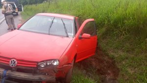 Veículo sai da pista após pneu estourar entre Passo Fundo e Coxilha