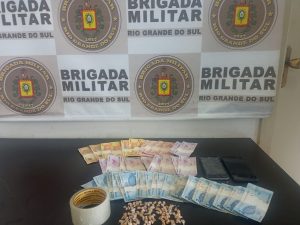 BM apreende menor de idade com 103 pedras de crack na São Luiz Gonzaga
