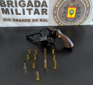Homem é preso após efetuar disparos em via pública no bairro Santa Maria em Passo Fundo