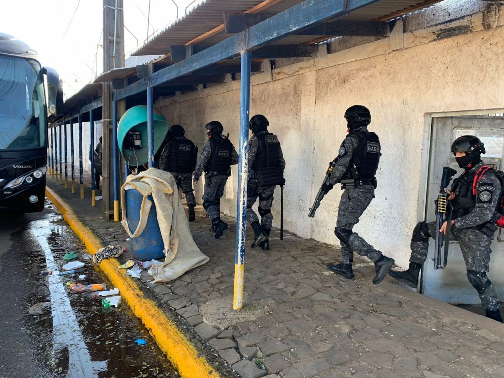 Polícia Penal realiza revista no Presídio Regional de Passo Fundo