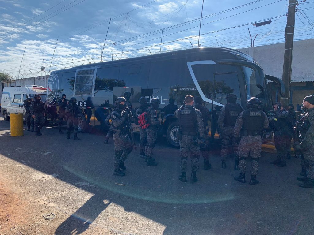 Polícia Penal realiza revista no Presídio Regional de Passo Fundo
