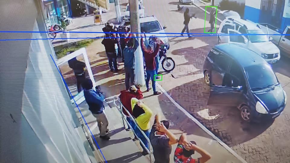Assalto à agência bancária é registrado na cidade de Amaral Ferrador