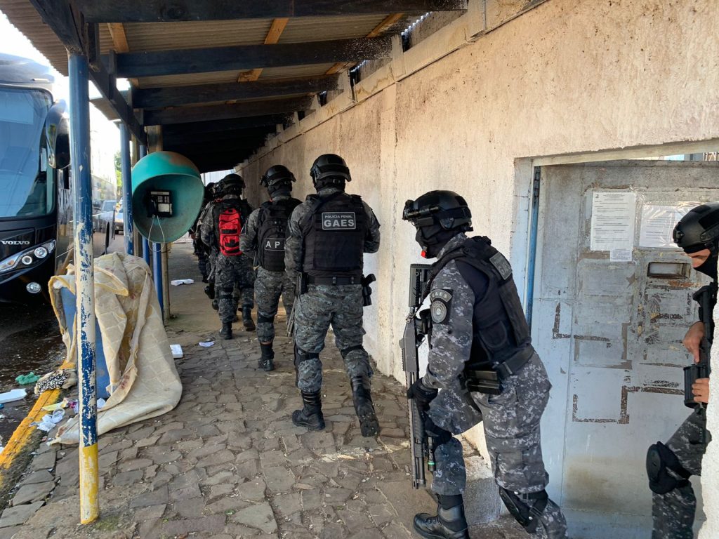 Polícia Penal realiza revista no Presídio Regional de Passo Fundo