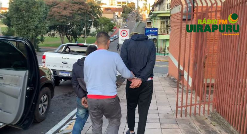 criminosos que estavam extorquindo vítima de furto são presos em Passo Fundo