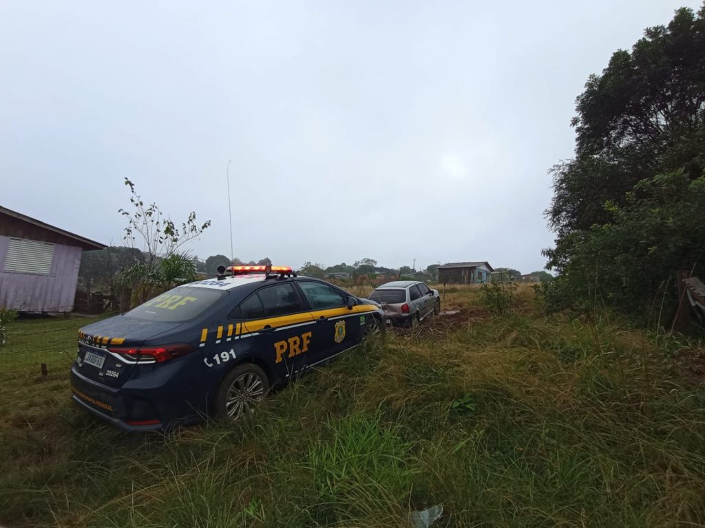 Perseguição policial termina em fugitivo baleado em Passo Fundo