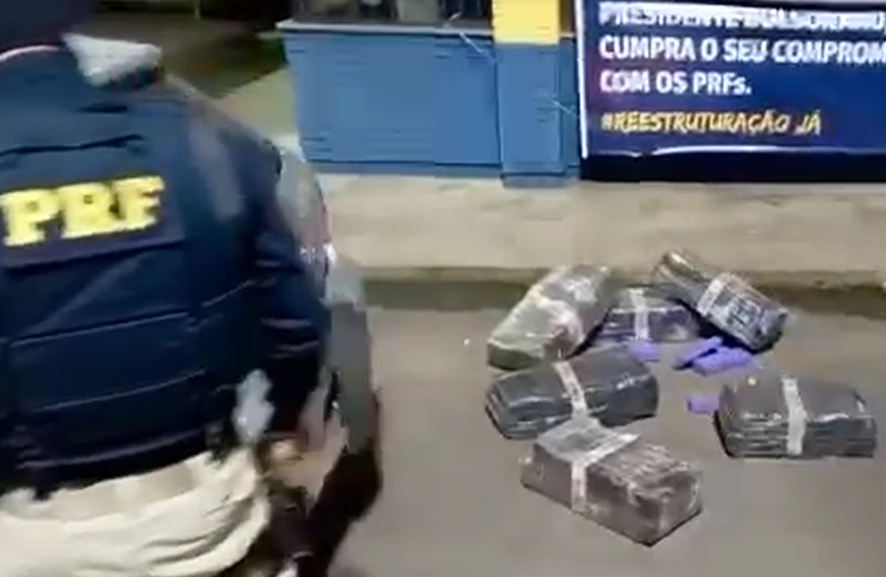 PRF prende traficante com 200 quilos de maconha chegando em Passo Fundo