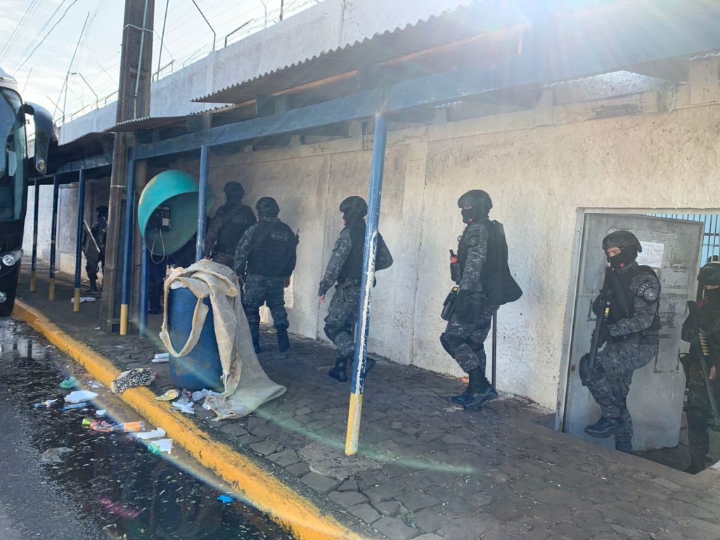 Polícia Penal realiza revista no Presídio Regional de Passo Fundo