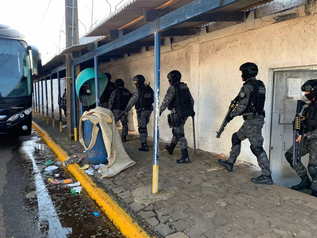 Polícia Penal realiza revista no Presídio Regional de Passo Fundo