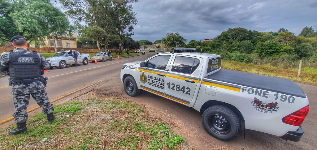 3°RPMon desencadeia a Operação Plano Tático Operacional em Passo Fundo e interior