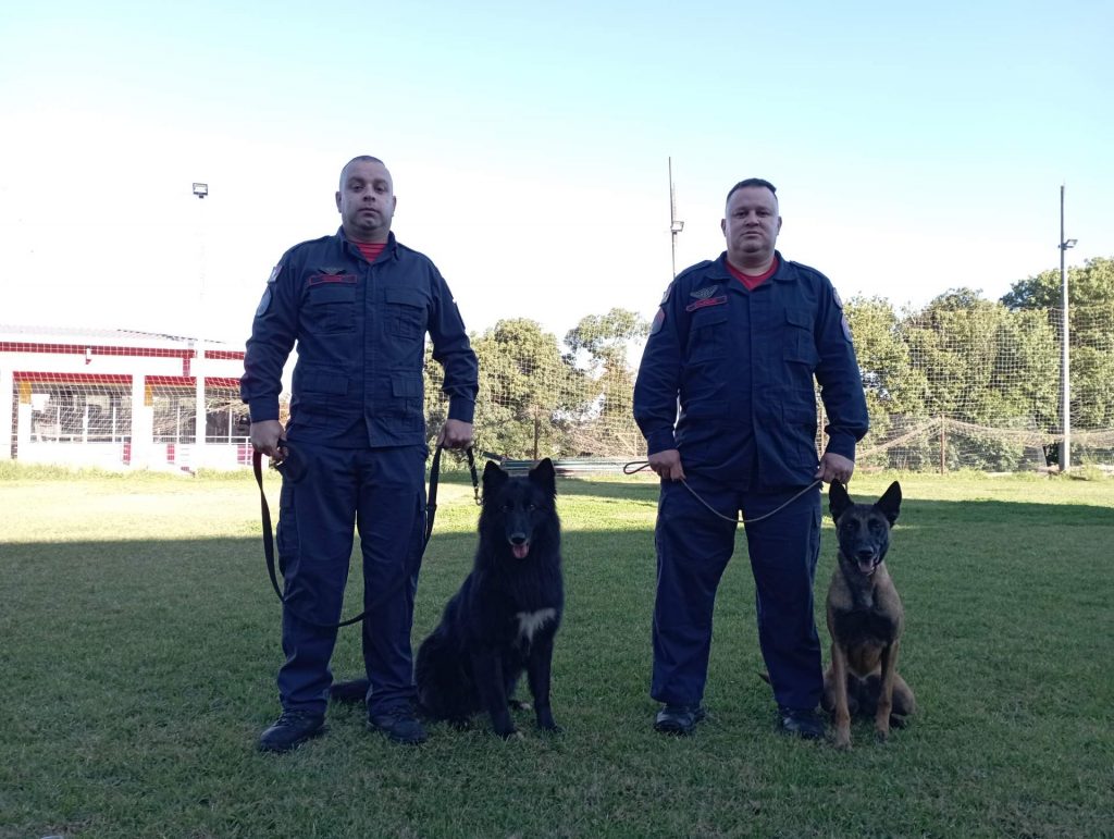 Rádio Uirapuru conhece o dia-a-dia dos cães farejadores dos bombeiros em Passo Fundo
