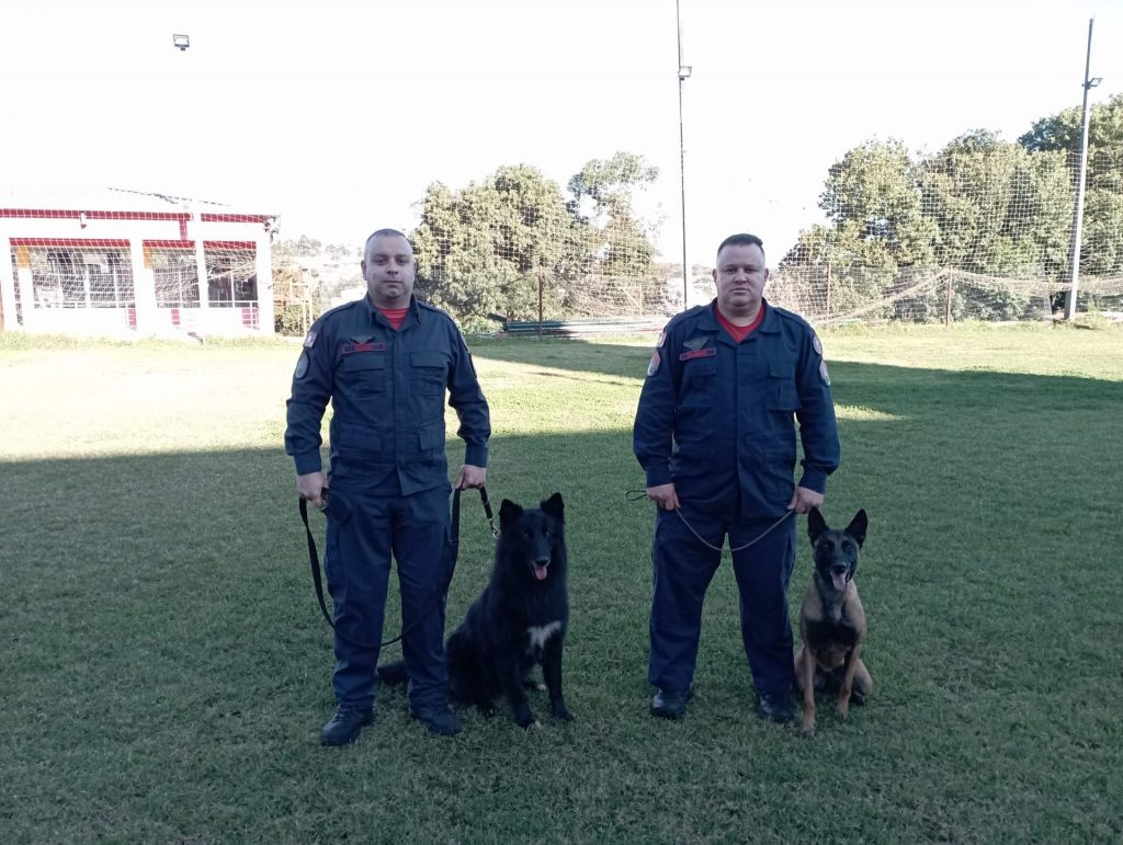 Rádio Uirapuru conhece o dia-a-dia dos cães farejadores dos bombeiros em Passo Fundo