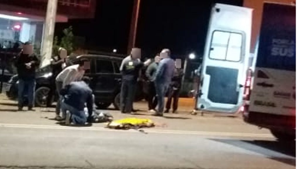 Acidente entre carro e moto é registrado no Centro de Não-Me-Toque